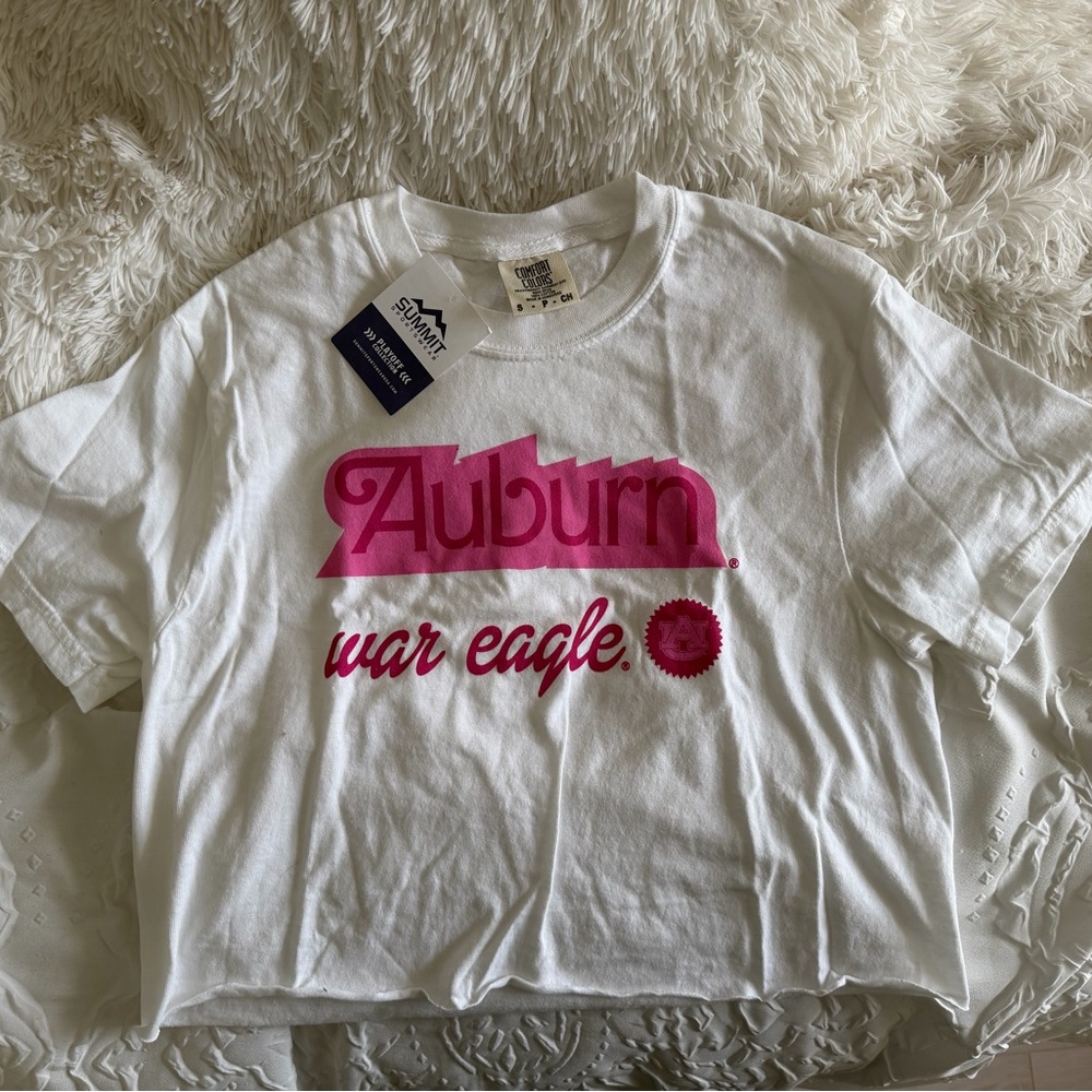 Auburn Barbie Limited Edition Cropped Tee